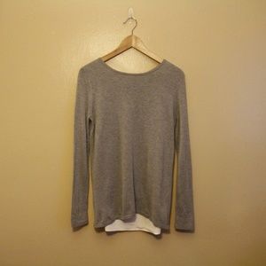 Kensie Sweater with Zip Detail